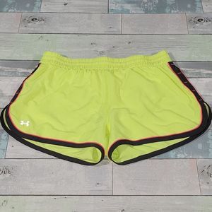 Neon Yellow Under Armour Shorts size Medium